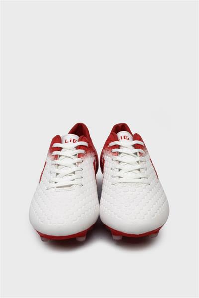 Lig Erkek Belen Pro Çivili Krampon Beyaz Kırmızı LİG2023-02