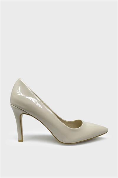 Marcatelli Kadın İnce Topuk Stiletto Ten Rugan MRCTL7552