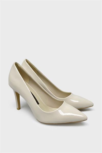 Marcatelli Kadın İnce Topuk Stiletto Ten Rugan MRCTL7552