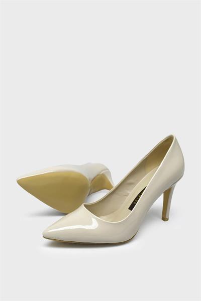 Marcatelli Kadın İnce Topuk Stiletto Ten Rugan MRCTL7552