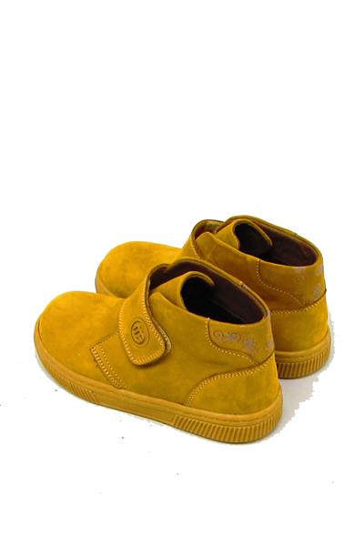 Mini Angel Unisex Çocuk Casual Cırtlı Bot Sarı MAGL1501P-B
