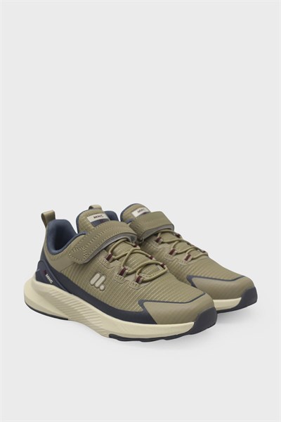 Minican Çocuk Cırtlı Sneakers Bej MNCN003