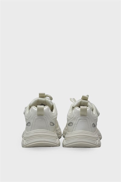 Minican Kız Çocuk Kurdeleli Cırtlı Sneaker Sedef MNCN10