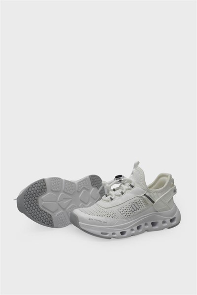 Minican Unisex Çocuk Fileli Sneaker Beyaz MNCN001