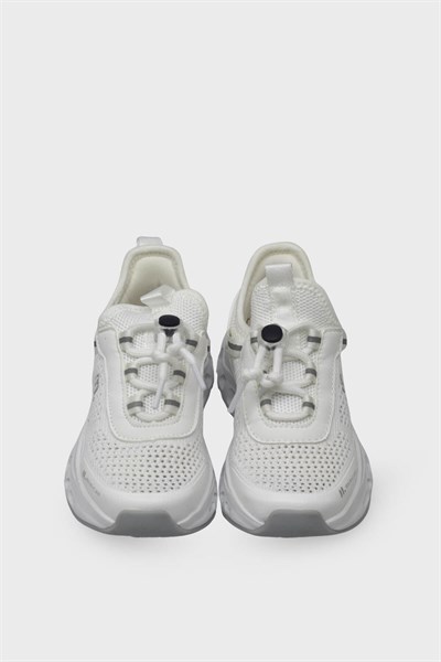 Minican Unisex Çocuk Fileli Sneaker Beyaz MNCN001
