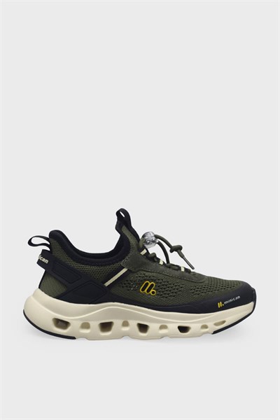 Minican Unisex Çocuk Fileli Sneaker Haki MNCN001