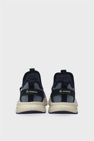 Minican Unisex Çocuk Fileli Sneaker İndigo MNCN001