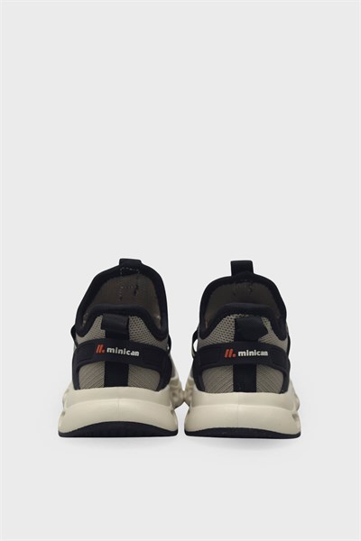 Minican Unisex Çocuk Fileli Sneaker Kum MNCN001