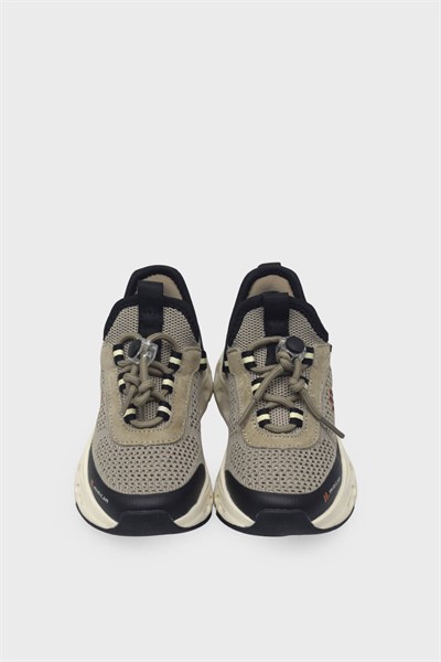 Minican Unisex Çocuk Fileli Sneaker Kum MNCN001