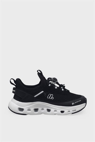 Minican Unisex Çocuk Fileli Sneaker Siyah MNCN001