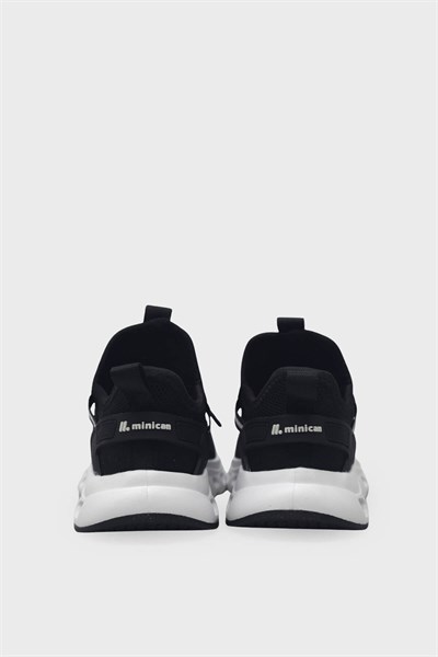 Minican Unisex Çocuk Fileli Sneaker Siyah MNCN001