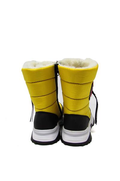 Minican Unisex Çocuk Kar Botu Sarı MNCN-1045
