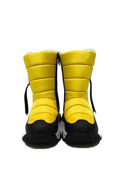 Minican Unisex Çocuk Kar Botu Sarı MNCN-1045