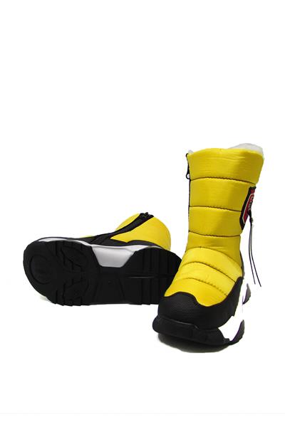 Minican Unisex Çocuk Kar Botu Sarı MNCN-1045