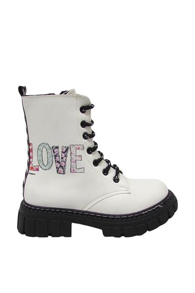 Minican Unisex Çocuk Postal Bot Beyaz MNCN-410