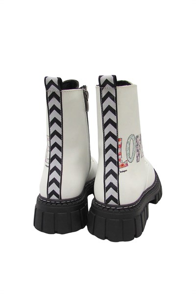 Minican Unisex Çocuk Postal Bot Beyaz MNCN-410