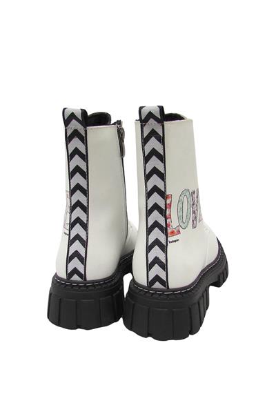 Minican Unisex Çocuk Postal Bot Beyaz MNCN-410