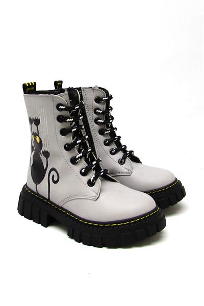 Minican Unisex Çocuk Postal Bot Gri MNCN-410