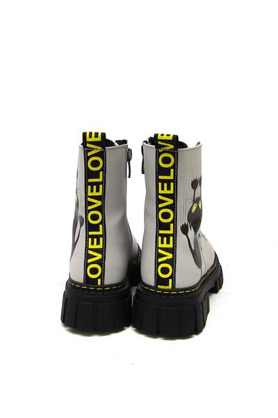 Minican Unisex Çocuk Postal Bot Gri MNCN-410