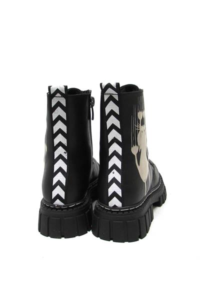 Minican Unisex Çocuk Postal Bot Siyah MNCN-410