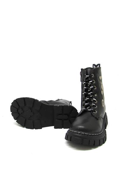 Minican Unisex Çocuk Postal Bot Siyah MNCN-410