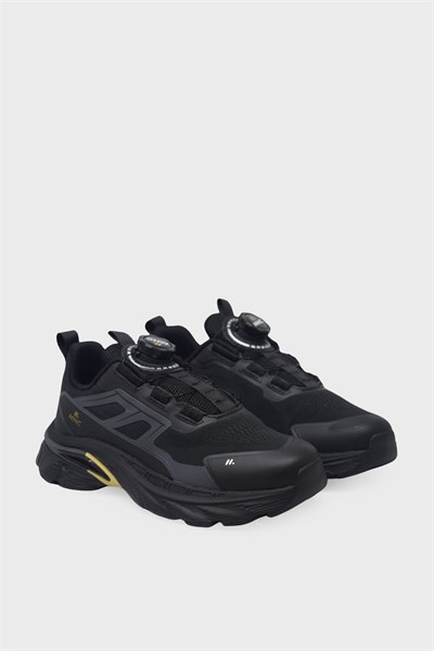 Minican Unisex Çocuk Spor Ayakkabı Siyah MNCN007