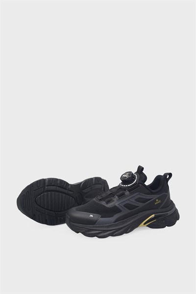 Minican Unisex Çocuk Spor Ayakkabı Siyah MNCN007