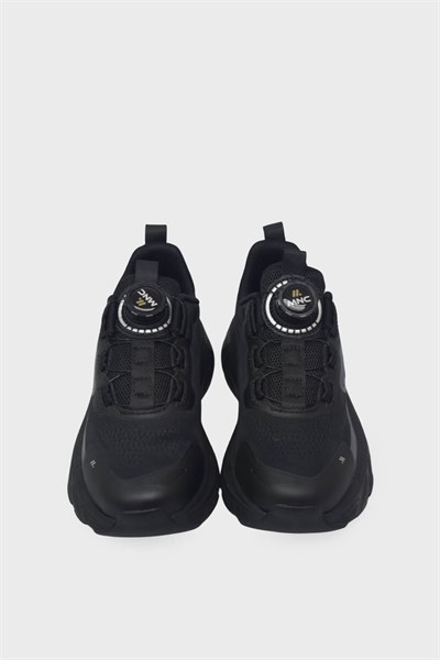 Minican Unisex Çocuk Spor Ayakkabı Siyah MNCN007
