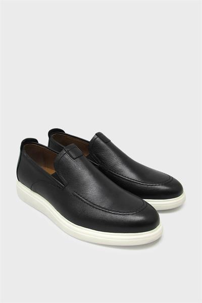 Mp Erkek Casual Deri Ayakkabı Siyah MP-4421