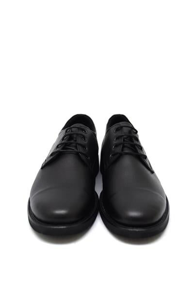 Mp Erkek Casual Deri Ayakkabı Siyah MP4882