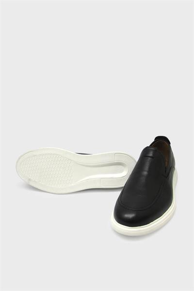 Mp Erkek Casual Deri Ayakkabı Siyah MP-4421