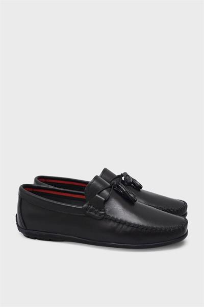 Mp Erkek Casual Deri Corcik Ayakkabı Siyah MP-4429