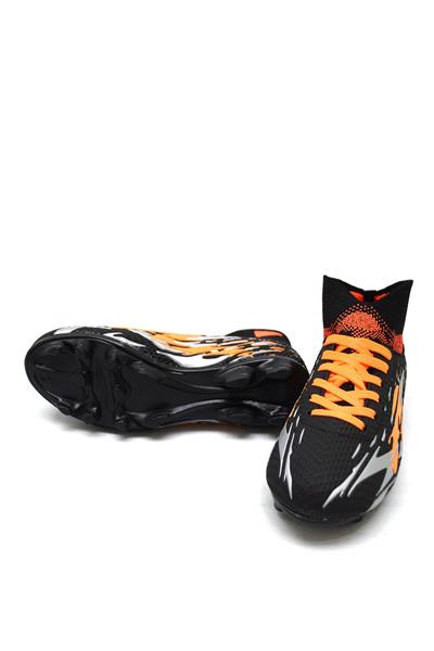 Mp Erkek Çocuk Çivili Krampon Siyah Turuncu MP-1701