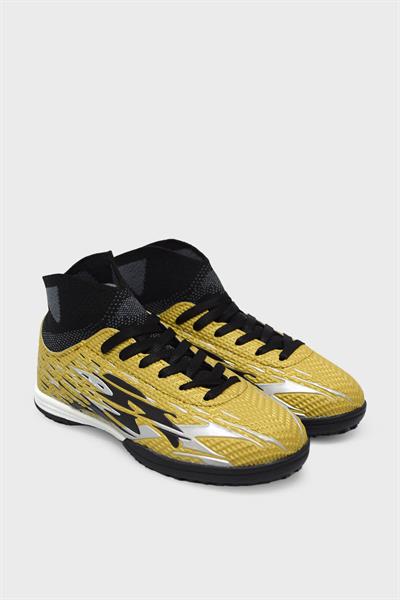 Mp Erkek Çocuk Çoraplı Halısaha Krampon Gold MP-1700