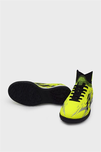 Mp Erkek Çocuk Çoraplı Halısaha Krampon Sarı MP-1700