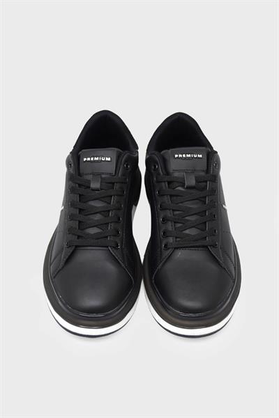 Mp Erkek Sneakers Siyah Beyaz MP-1875