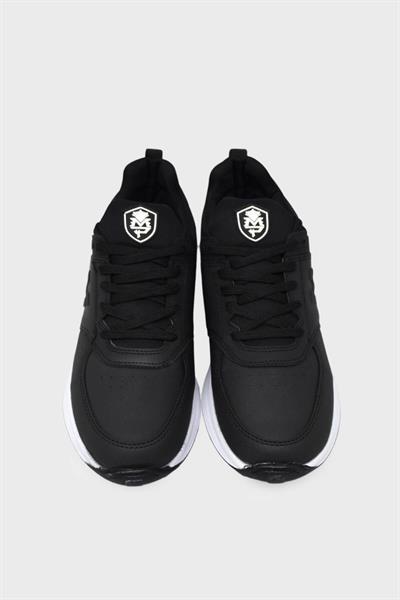 Mp Erkek Spor Ayakkabı Siyah Beyaz MP-2054