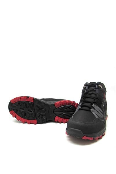 Mp Erkek Spor Ayakkabı Siyah Kırmızı MP-2603