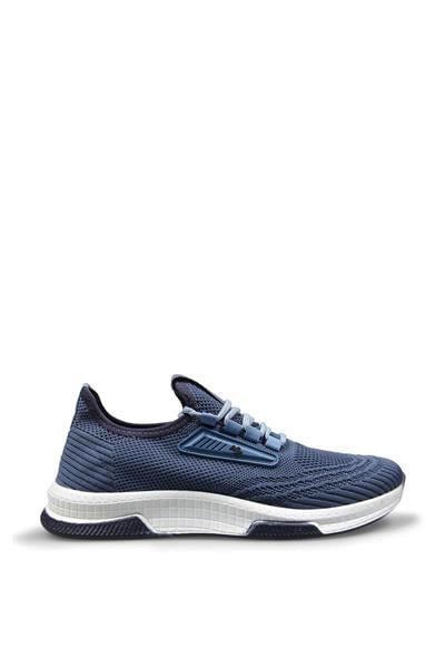MP Erkek Triko Sneakers Spor Ayakkabı İndigo MP2346