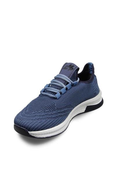 MP Erkek Triko Sneakers Spor Ayakkabı İndigo MP2346
