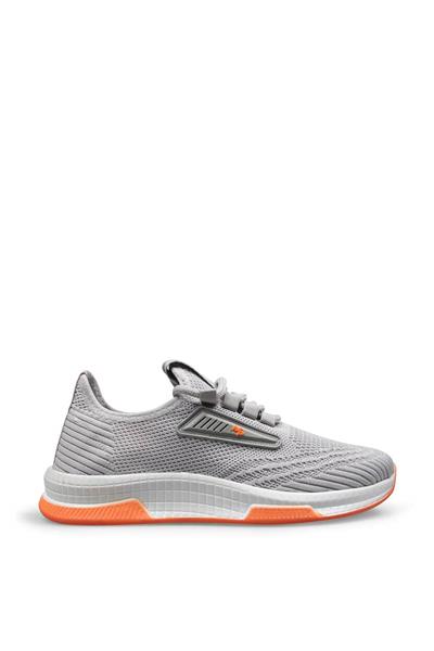 MP Erkek Triko Sneakers Spor Ayakkabı Gri MP2346