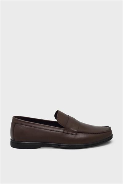 Mp Erkek Yazlık Casual Deri Ayakkabı Kahve MP-4434