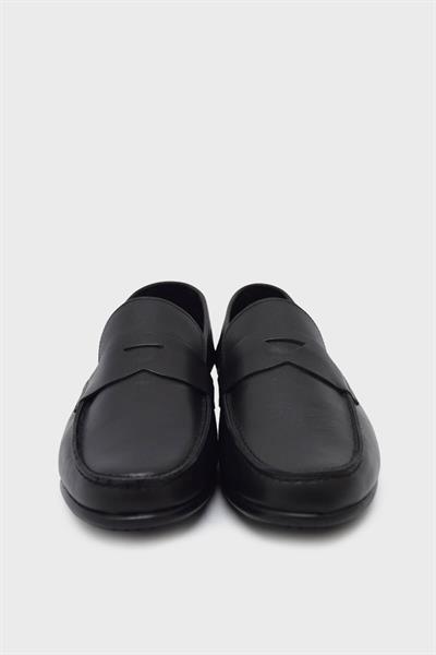 Mp Erkek Yazlık Casual Deri Ayakkabı Siyah MP-4434