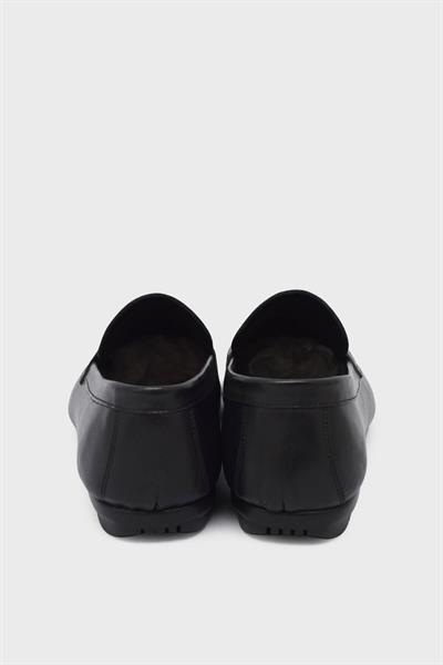 Mp Erkek Yazlık Casual Deri Ayakkabı Siyah MP-4434