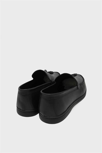 Mp Erkek Yazlık Casual Deri Corcik Ayakkabı Siyah MP-4435