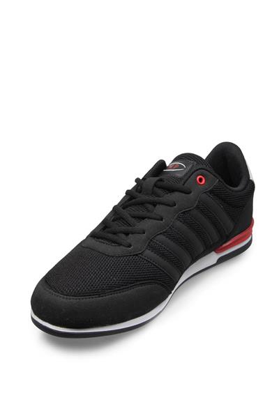 Mp Erkek Yazlık Sneakers Siyah Beyaz MP-1059