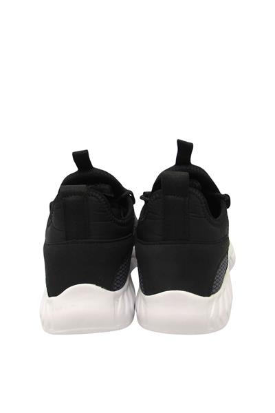 Mp Erkek Yazlık Triko Spor Ayakkabı Siyah Gri MP-1061