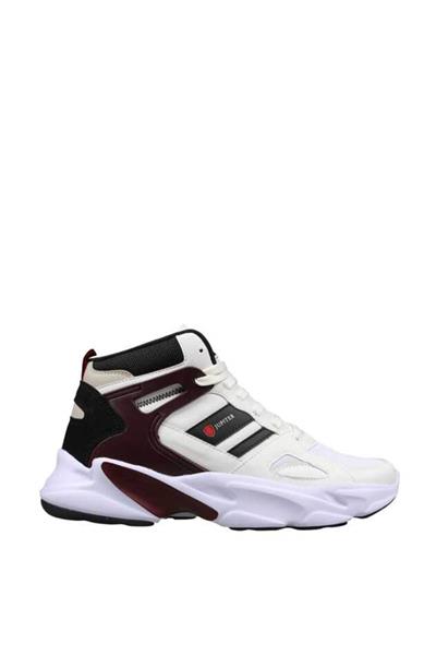 MP Kadın Basket Ayakkabısı Beyaz Bordo MP1723-G