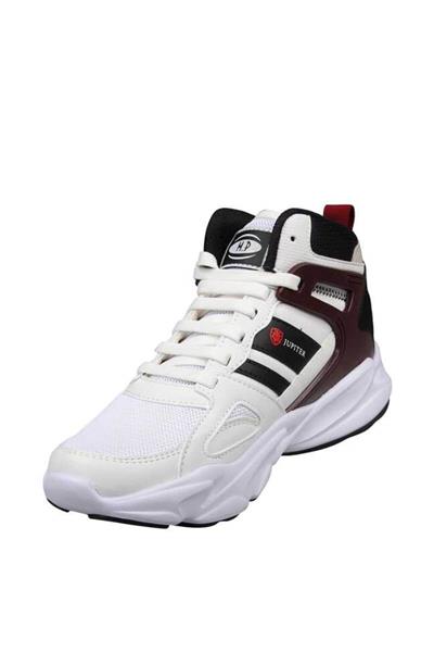 MP Kadın Basket Ayakkabısı Beyaz Bordo MP1723-G