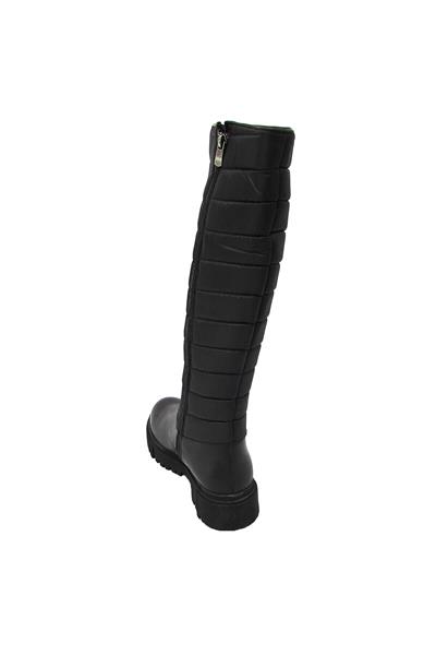 Mp Kadın Casual Kapitone Çizme Siyah MP-2752